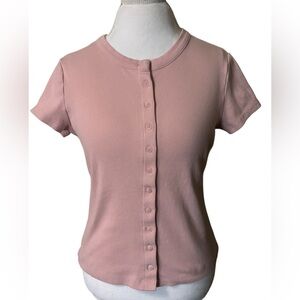 Universal Thread Pink Button Down Shirt